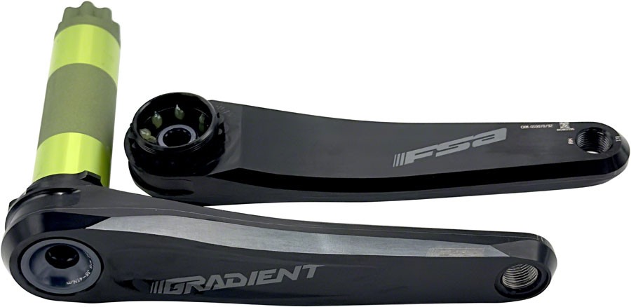 Full Speed Ahead Gradient Modular 1x Crankset - Ultra-Light CNC Aluminum for