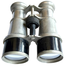 ANTIQUE "THE JENA" WILLIAMS, BROWN  EARL SCIENTIFIC SUPPLY CO. BINOCULAR