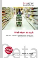 Lambert M. Surhone (U. A.) | Wal-Mart Watch | Taschenbuch | Englisch (2026)