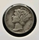 1942-P Mercury Dime 90% Silver US Mint Philadelphia