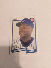 LLOYD McCLENDON 1990 FLEER #38 FREE SHIPPING