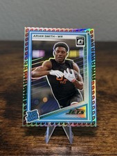 2025 Donruss Optic Choice Arian Smith Football Emoji SSP /16 Rookie Jets