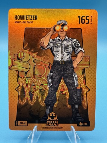 Bo Jackson Battle Arena Howietzer Orange Foil Fire