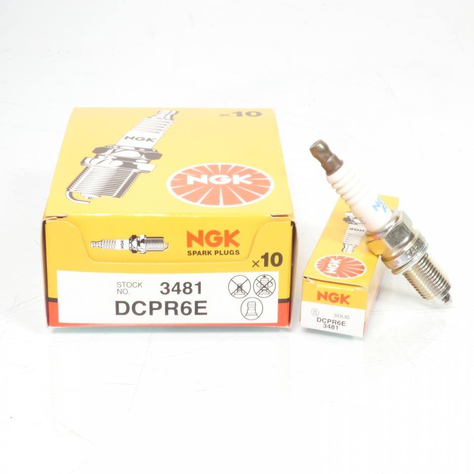 Bougie NGK DCPR6E évite les ratés sur Victory 1731 Boardwalk