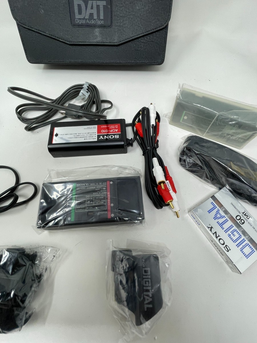 SONY TCD-D10 Digital Audio Tape Recorder Audio Rare 1988 *Tested