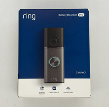Ring Wireless Battery Doorbell Pro 2nd Gen 4K 3D Motion Deep Silver NEW