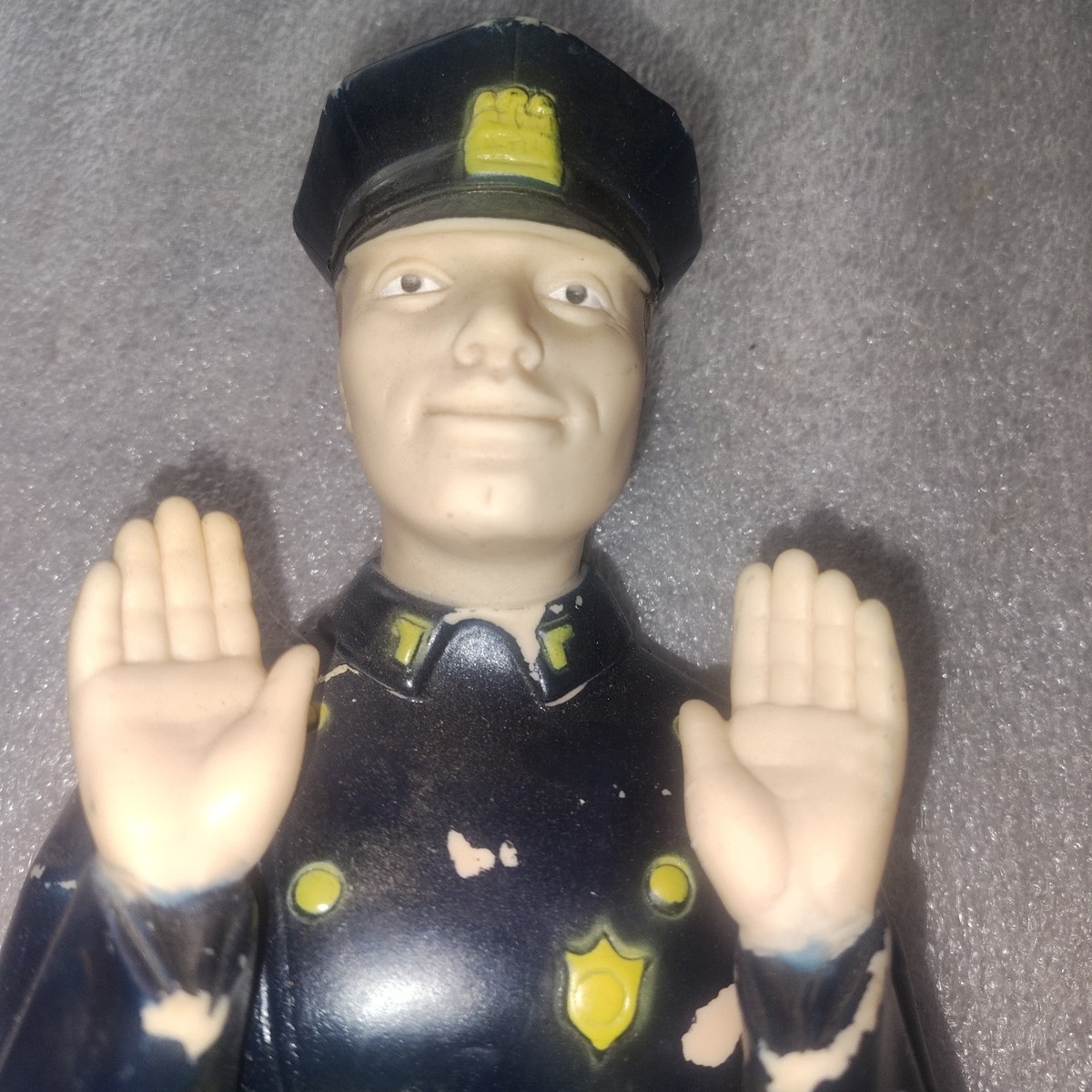 Rare VINTAGE 1968 POLICE OFFICER RUBBER HAND Childcraft PUPPET | eBay