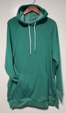 THE WARMY Oversize Hoodie Light Green Size M New Free Shipping