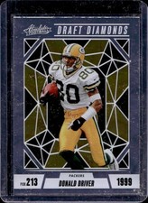 2024 Panini Absolute Donald Driver Draft Diamonds #DD-DDR Packers