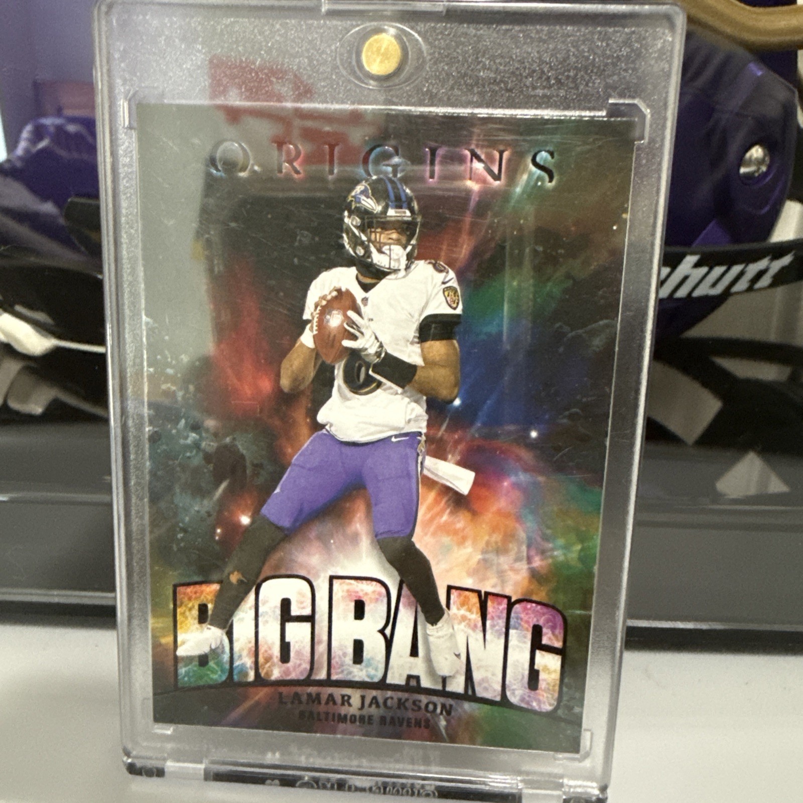 2021 Panini Origins - Big Bang Lamar Jackson #BB-6