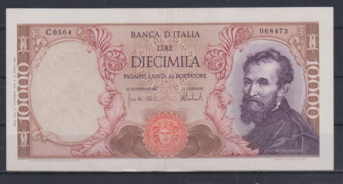 italy 10000 lire 1973 XF++&314 - Afbeelding 1 van 2