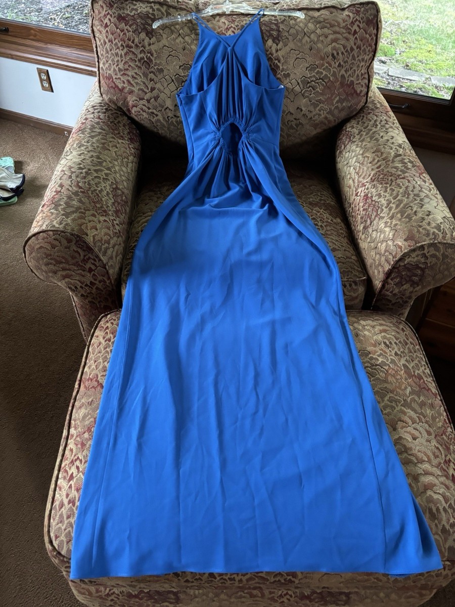 halston heritage blue dress White Aqua Cotton Beach Dress  Lindsey Brown
