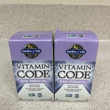 Garden of Life Prenatal Multivitamin - 30ct PACK OF TWO EXP 10/25
