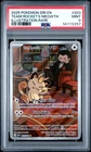 Team Rocket's Meowth 203/182 Illustration Rare Pokemon PSA 9 *257
