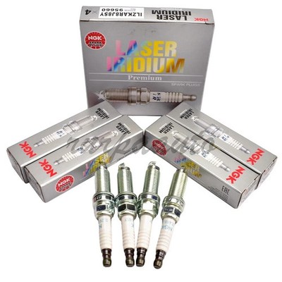 4 Pack NGK Laser Iridium Spark Plugs ILZKAR8J8SY 95660 For Honda CR-V Civic New