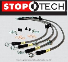 Frontrear Stoptech Stainless Steel Braided Brake Lines 02-05 Toyota Mr2 Spyder