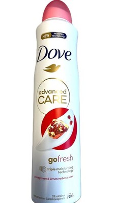 6 x Dove Women Deo Spray Go Fresh - Granatapfel und 1,5 l (1er Pack) 