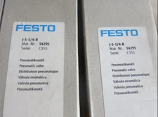 1PC New Festo J-5-1/4-B 14295 Solenoid Valve