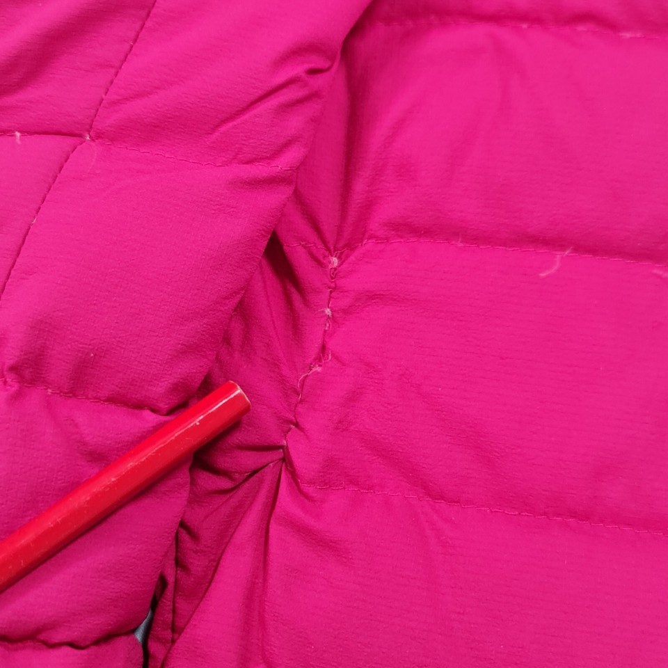 The North Face Womens Jacket Pink XL Puffer Down 700 Hooded Full Zip eBay