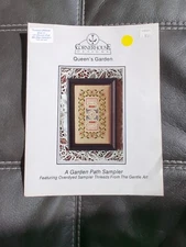 Queen's Garden - by Cornerhouse Designs Cross Stitch Garden Path Sampler Pattern
