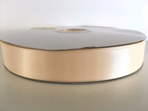 Satin Ribbon Double Faced Side 16mm 25mm Assorted Colour Hair Craft Gift Wedding - Picture 22 of 97
