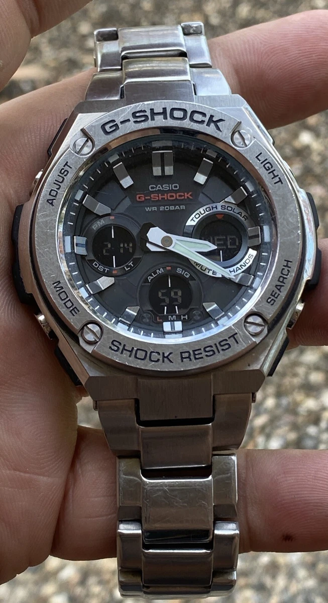 Casio g shock top gst s110d manual