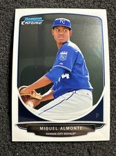 MIGUEL ALMONTE #BCP131 2013 Bowman Chrome QTY Kansas City Royals
