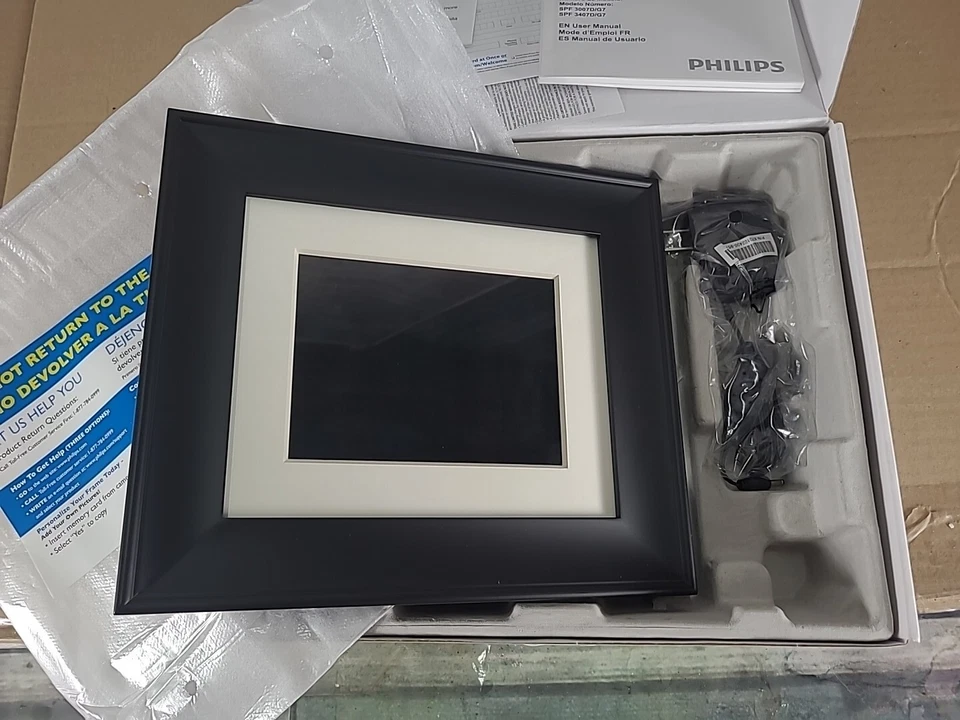 Phillips Photo Frame SPF 3007D/G7-J - Image 4 of 4
