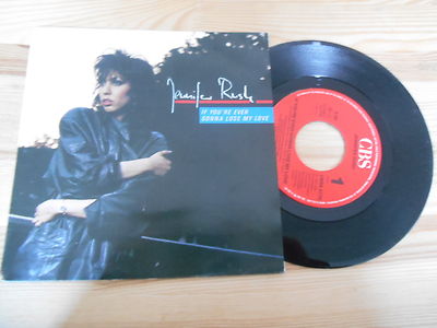 7'' Pop Jennifer Rush - If You're Ever Gonna Lose My Love / Testify CBS REC