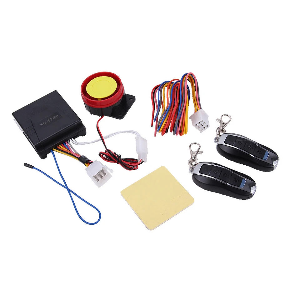 Sistema de Alarma Antirrobo Seguridad Control Remoto Moto Scooter Crucero Bicicleta Foto 4 de 4