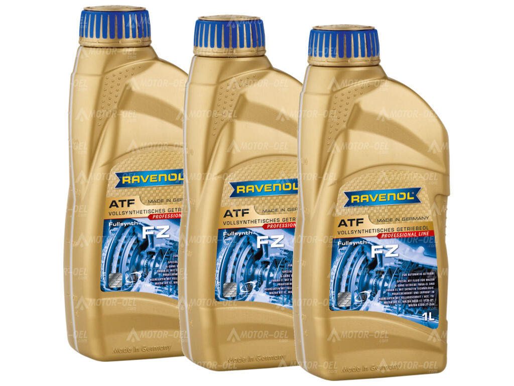 3 (3X1) Liter Ravenol Atf Fz AutomatikgetriebeöL Made In Germany-image