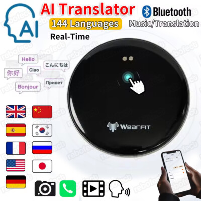 AI Language Voice Translator Real-time Face To Face AI Translator 144 Languages