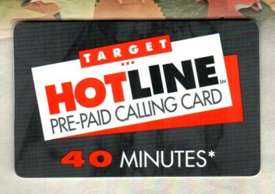 WORLDCOM Target HotLine ( 1997 ) Phone Card ( EXPIRED ) V2
