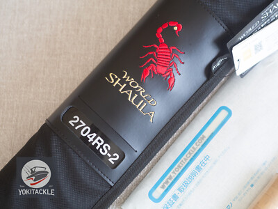 Shimano 18 WORLD SHAULA 2704RS-2 Spinning Rod for Bass Shipping