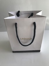 Laderach Chocolatier Suisse Empty Shopping Bag 8 x 6.5 x4