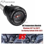 Oil Dipstick With Temperature Gauge For Harley Davidson Softail Street Bob FXBB