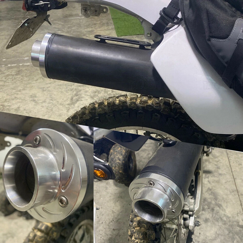 Pararrayos punta de escape Billet Power Racing para 00-24 Suzuki DRZ400 DRZ250 Foto 2 de 4