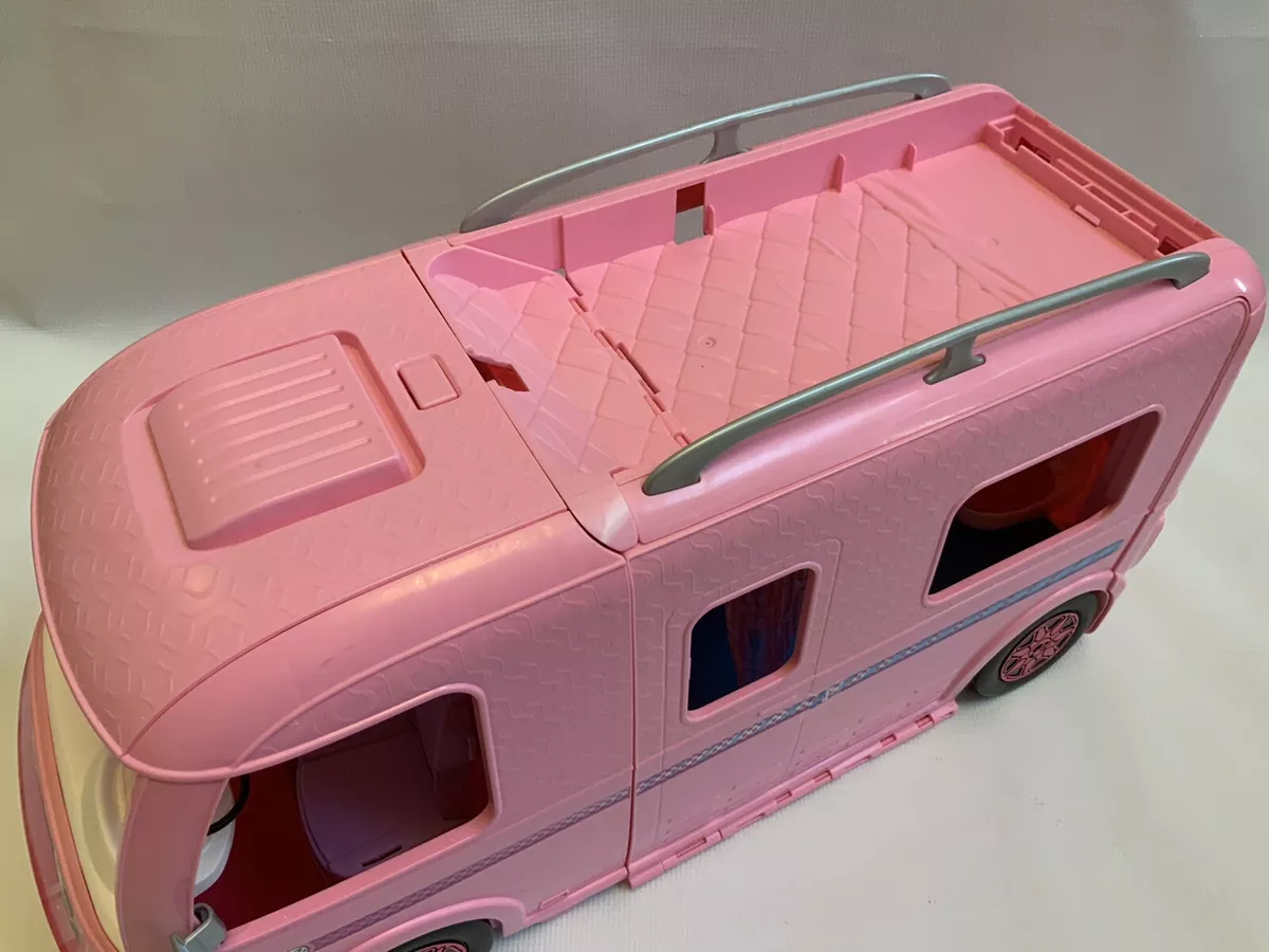 Mattel Barbie Dream Camper RV Pink 2016 Motorhome Van