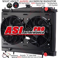 3-row Radiatorshroud Fan Fits 1994-1998 Nissan Skyline R34 R33 Gtr Gtst Rb25det