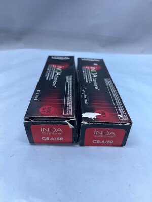 Lot of 2 - L'Oreal INOA Carmilane C5.6/5R, Boxes Damaged