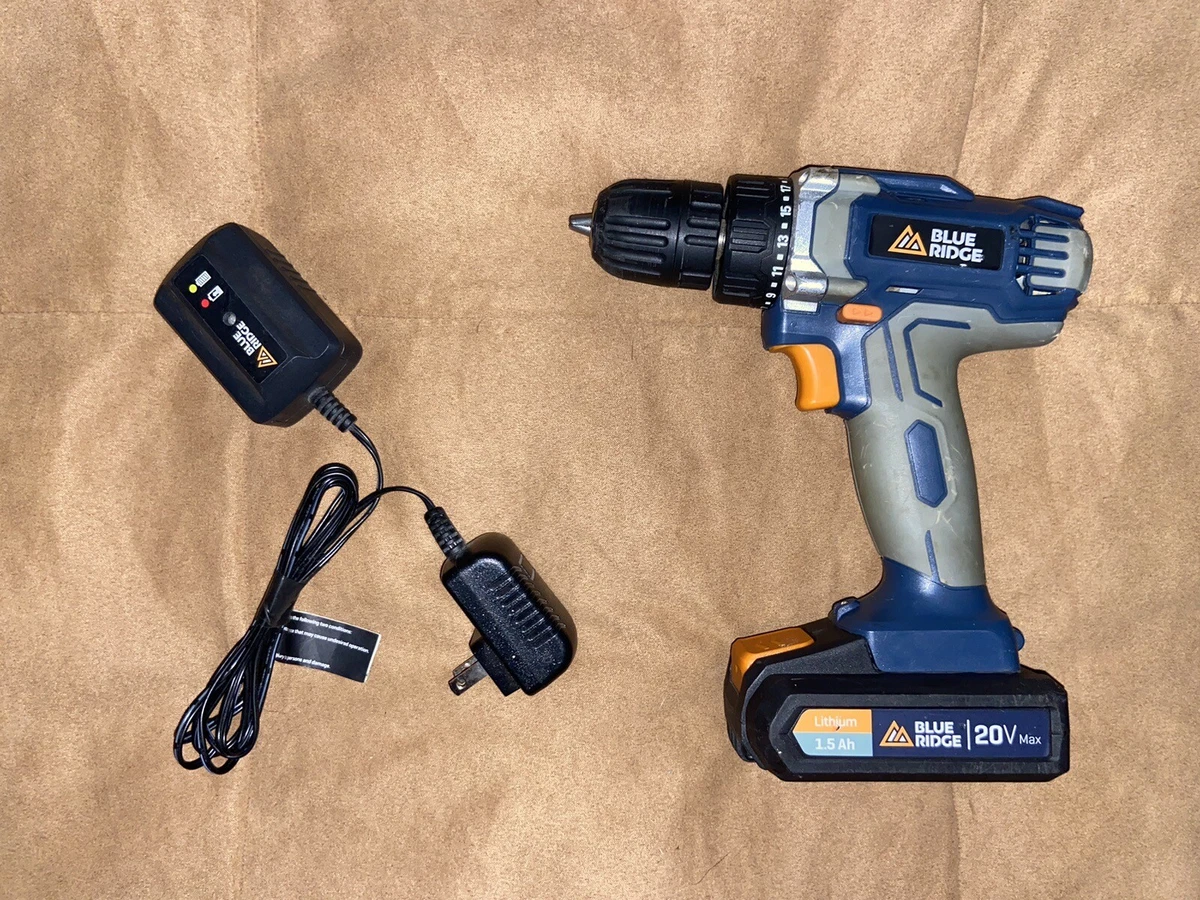 20V MAX Lithium-Ion Cordless 3/8 in. Drill/Driver with Battery 1.5Ah and  Charger