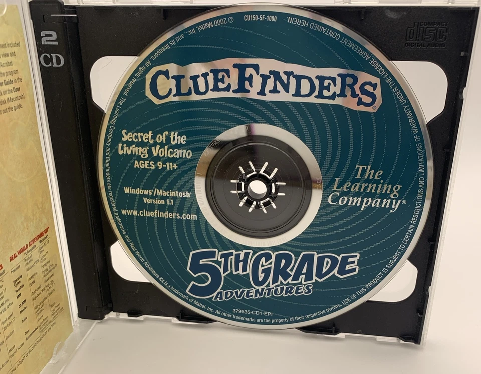 Clue Finders 5th Grade Adventures - The Learning Company Ages 9-11 PC CD-ROM - Image 3 of 4