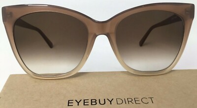 Eyebuydirect Vamp 57-20-145 C2 Cats Eye Brown Acetate  display picture 1