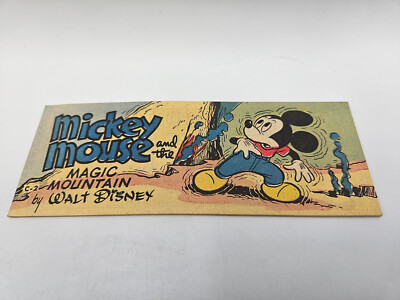   1951 Wheaties Premiums #C-2 Walt Disney MICKEY MOUSE MAGIC MOUNTAIN NM Comic