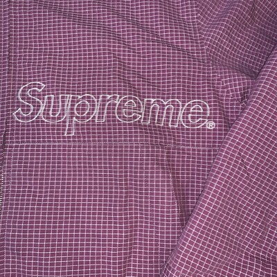 Supreme Ripstop Utility Jacket SS20 Fuchsia size Large New Vintage