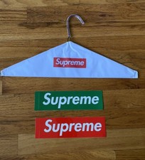 Supreme 24fw Signature Logo Hanger  Red Green Sticker 2 Pcs as a Set IN HAND 