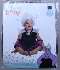 Disney The Little Mermaid Ursula Infant Deluxe Costume Size 6-12 mos NWT