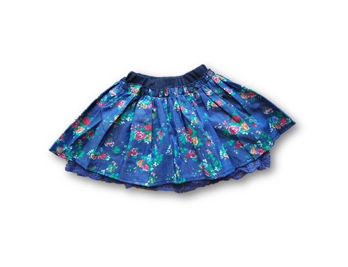 Filles Bebe Mini Jupe Tutu Dentelle Imprime Leopard Pois Spot Denim 1 5 Ans Ebay