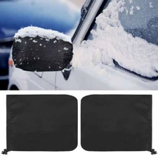 1 Pair Auto Car View Side Mirror Frost Guard Snow Ice Winter Waterproof Cover