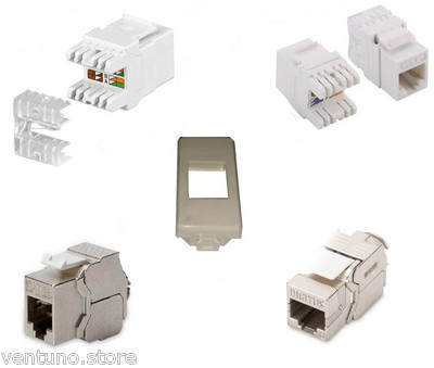 21.st - CAT 5-6 UTP/STP NETWORK SOCKET BTICINO MAGIC TT WHITE RJ45 FRUIT HOLDER